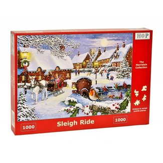 The House of Puzzles Puzzle Sleigh Ride 1000 piezas