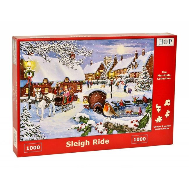 Sleigh Ride Puzzle 1000 pieces