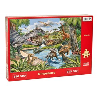 The House of Puzzles Puzzle Dinosaures 500 pièces XL