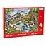 The House of Puzzles Puzzle dei dinosauri 500 pezzi XL