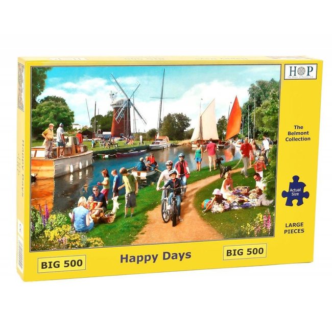 Happy Days Puzzel 500 XL stukjes