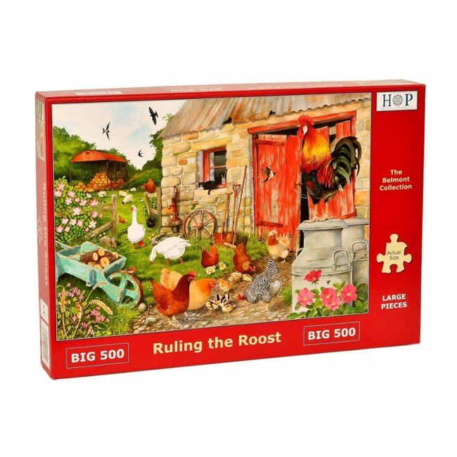 The House of Puzzles Casse-tête "Ruling the Roost" 500 pièces XL