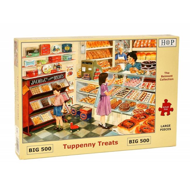 The House of Puzzles Tuppenny Treats Puzzle 500 XL pieces