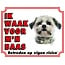 Stickerkoning Segno dell'orologio Shih Tzu - Sto facendo la guardia al mio padrone