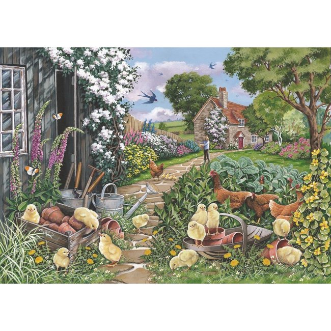 The House of Puzzles Casse-tête Going Cheep 250 pièces XL
