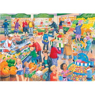 The House of Puzzles Puzzle Supermarket Dash 250 pièces XL