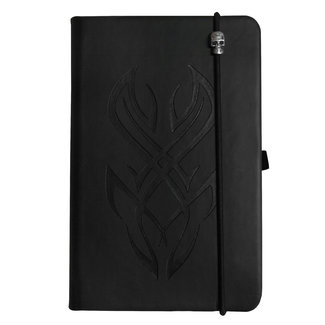 Inter-Stat Boncahier Tattoo Skull Notebook