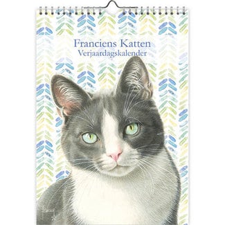 Comello Calendario dei compleanni dei gatti di Francien Tibbe