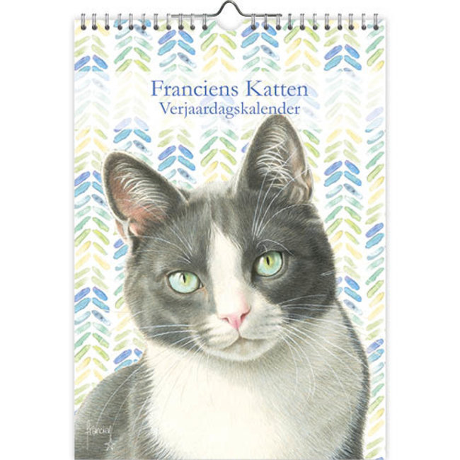 Calendario de cumpleaños de los gatos de Francien Tibbe