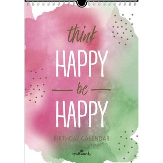 Hallmark Calendrier Aquarelle Anniversaire