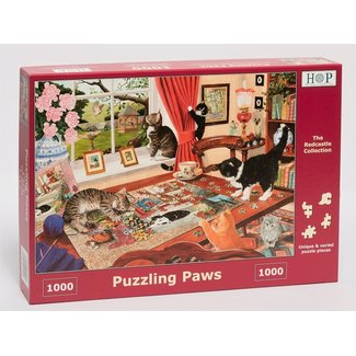 The House of Puzzles Sconcertante Paws Puzzle 1000 pezzi