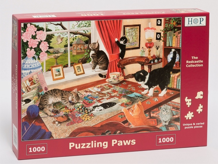 Puzzling Paws Puzzel 1000 stukjes