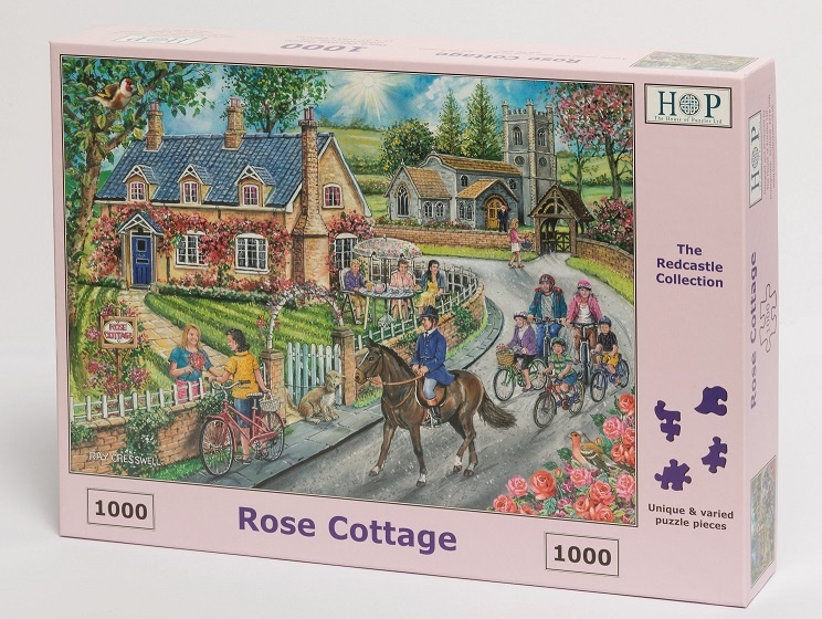 Rose Cottage Puzzel 1000 stukjes