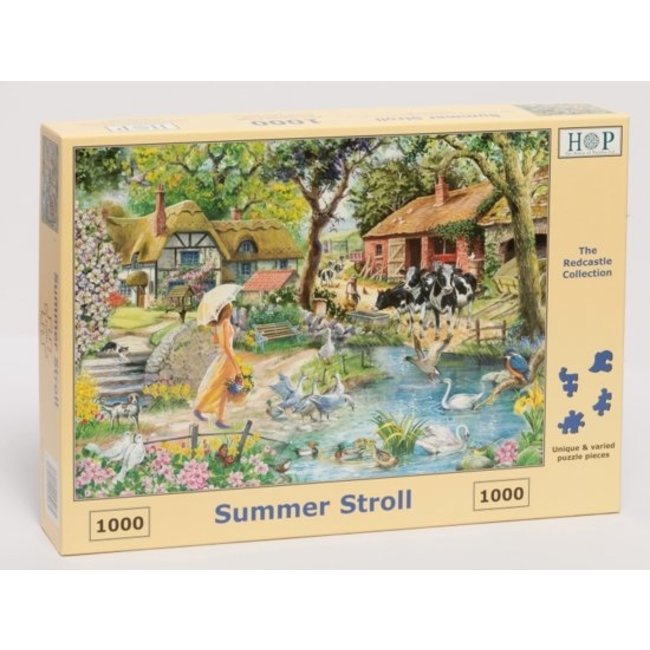 Paseo del verano Puzzle de 1000 piezas