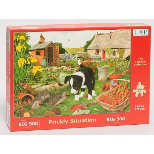 The House of Puzzles Stachelige Situation Puzzle 500 Stück XL