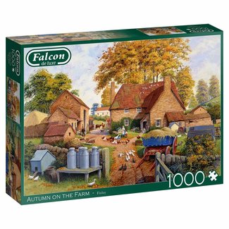 Falcon Autumn on The Farm Puzzle 1000 Pieces