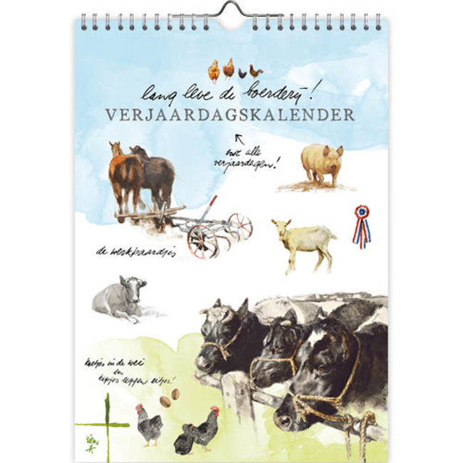 Long Live the Farm Geburtstagskalender A4