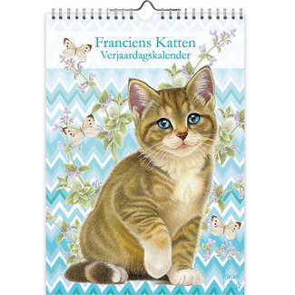 Comello Franciens Gatti Compleanno Calendario A4