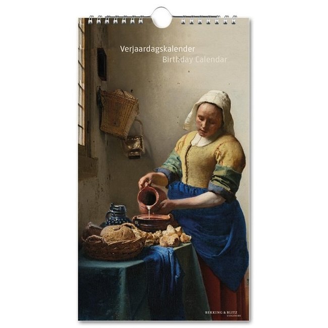 Bekking & Blitz Calendario Rijksmuseum obras maestras de cumpleaños