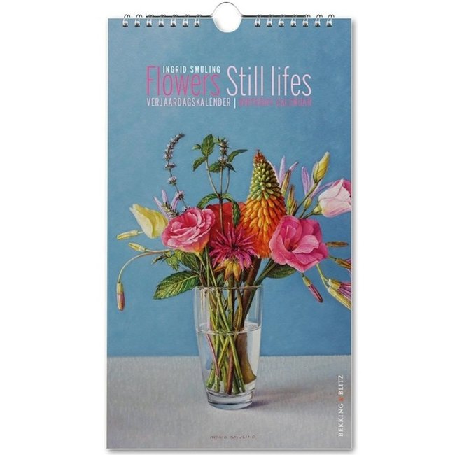 Aún Calendario Lifes Flores de cumpleaños