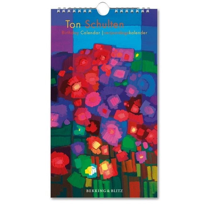 Calendrier d'anniversaire des fleurs de Ton Schulten