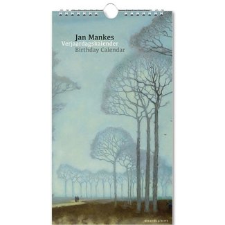 Bekking & Blitz Jan Mankes Birthday Calendar