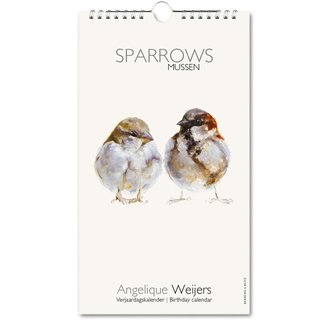 Bekking & Blitz Sparrow, Angelica Weijers Birthday Calendar