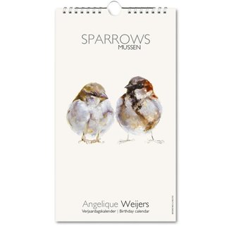 Bekking & Blitz Sparrow, Angelica Weijers Geburtstagskalender