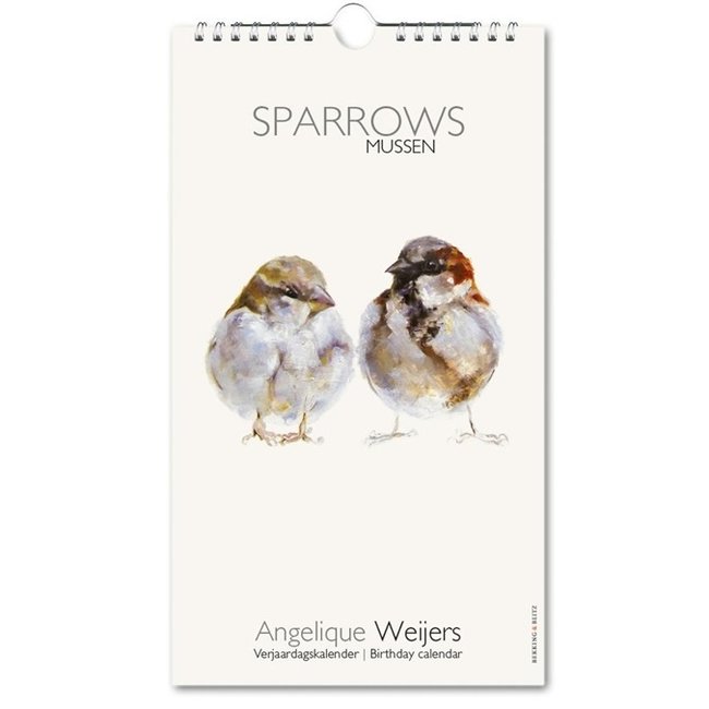 Sparrow, Angelica Weijers Compleanno Calendario