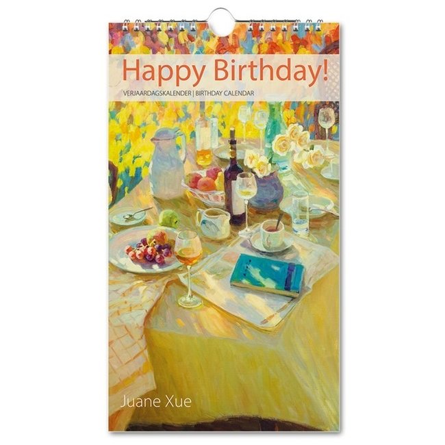 Juane Xue Happy Birthday Birthday Calendar