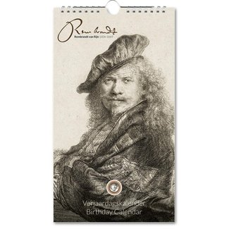 Bekking & Blitz Rembrandt van Rijn Verjaardagskalender