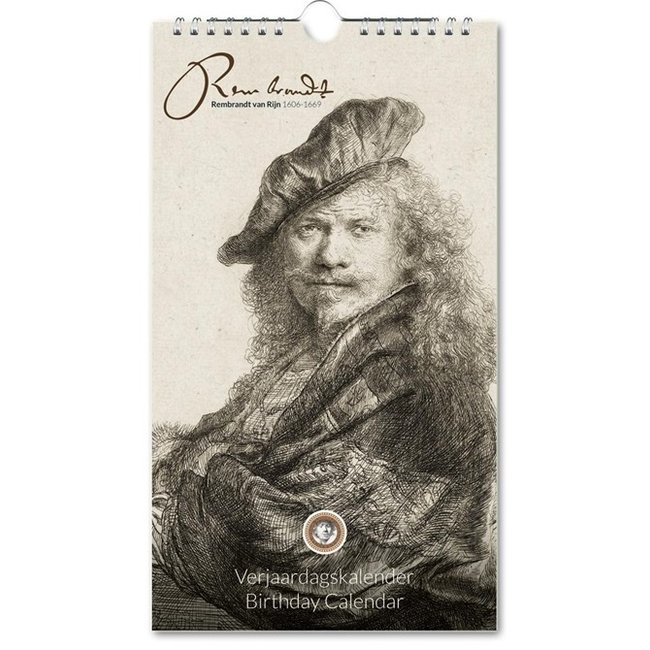 Bekking & Blitz Rembrandt van Rijn Birthday Calendar