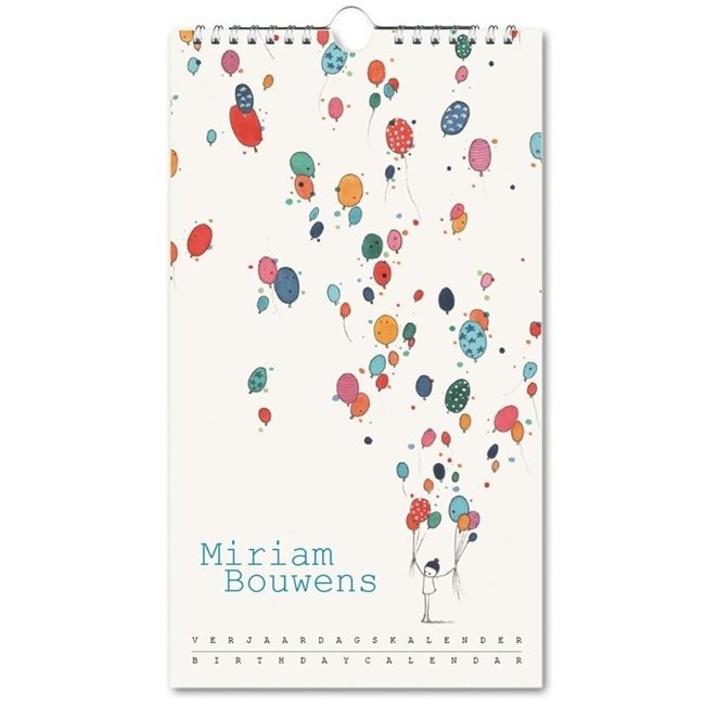 Miriam Bouwens Birthday Calendar