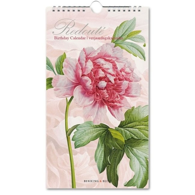 Redoute Birthday Calendar