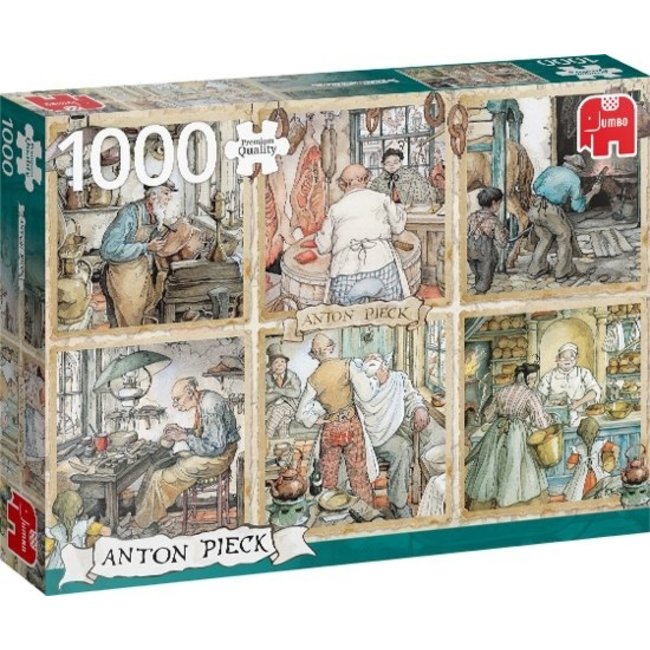 Puzzle Anton Pieck Artesanía 1000 Piezas