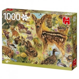 Jumbo Puzzle Rien Poortvliet Wild 1000 Pieces