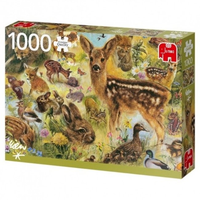 Puzzle Rien Poortvliet Wild 1000 pièces