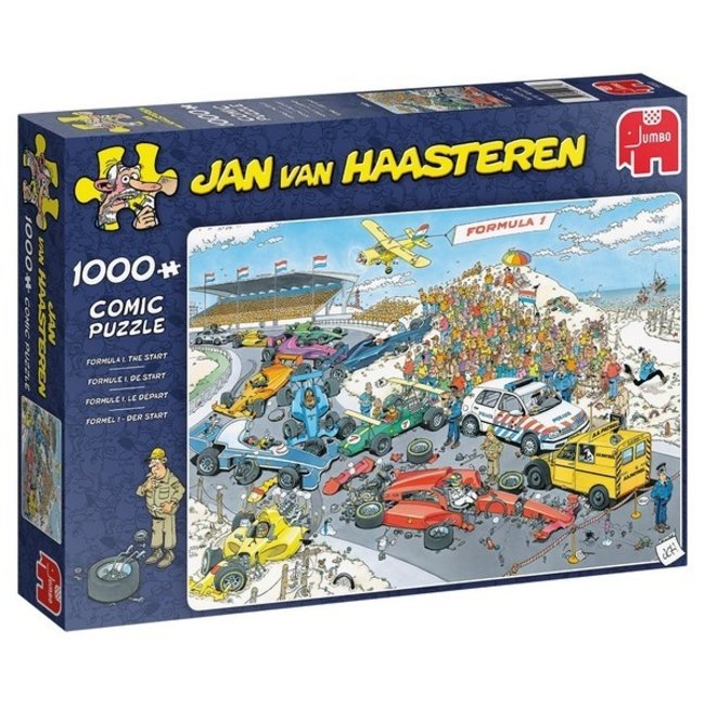 Jan van Haasteren – Formule 1 De Start 1000 Stukjes