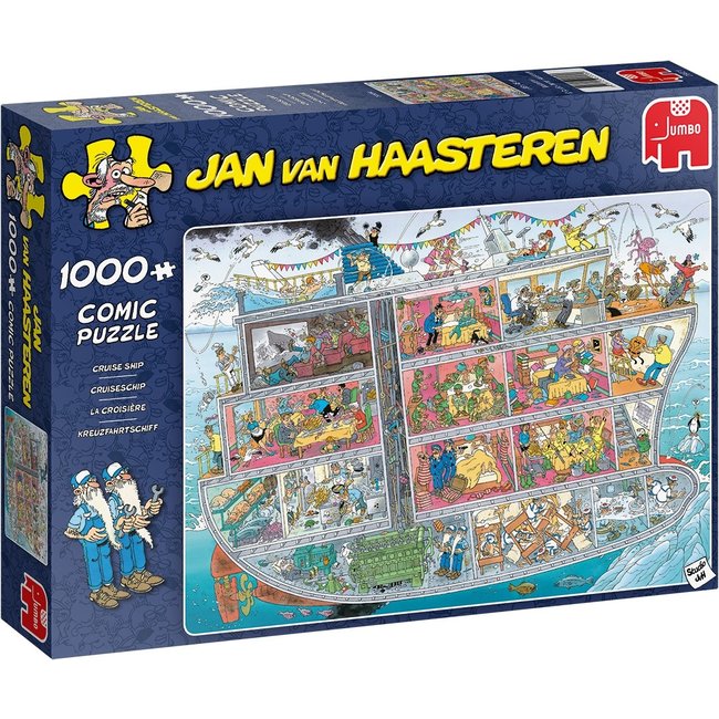 Jumbo Jan van Haasteren - Kreuzfahrtschiff 1000 Stück