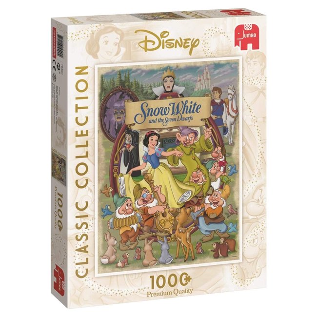 Jumbo Classic Collection - Disney Blanche-Neige Puzzle 1000 pièces