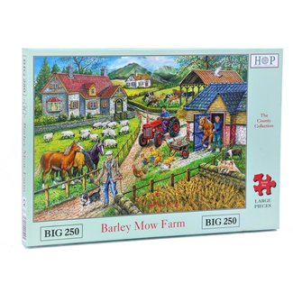 The House of Puzzles Barley Mow Farm Puzzle 250 XL Teile