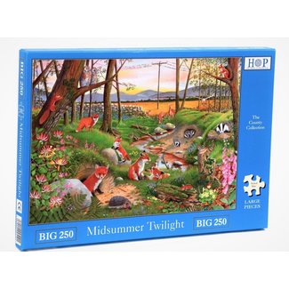 The House of Puzzles Puzzle del crepuscolo di mezza estate 250 pezzi XL