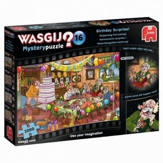 Jumbo Wasgij Mystery 16 Birthday Surprise Puzzle 1000 pieces