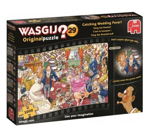 Wasgij Originale 29 Catch The Bouquet 1000 Puzzle Pieces