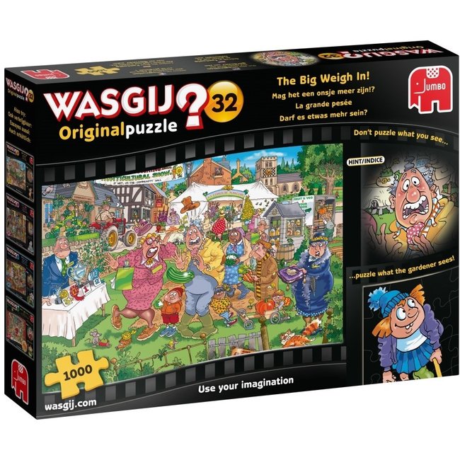 Wasgij Original 32 Ounce More Being Puzzle 1000 pieces