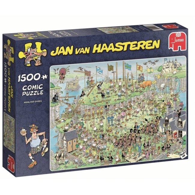 Jumbo Jan van Haasteren - Puzzle dei giochi delle Highlands 1500 pezzi