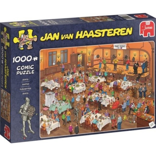 Jan van Haasteren – Darten Puzzel 1000 Stukjes