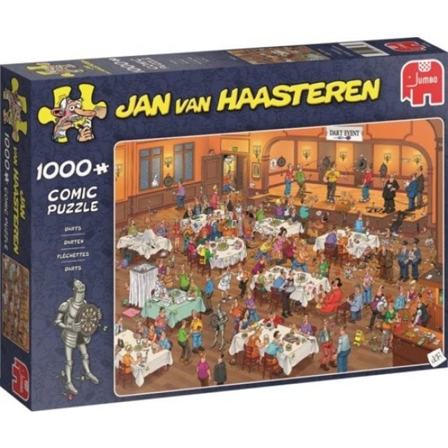 Jan van Haasteren - Puzzle de dardos 1000 piezas