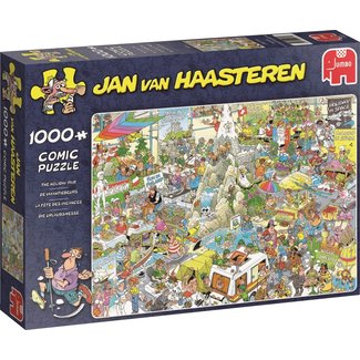 Jumbo Jan van Haasteren - Feria de vacaciones Puzzle 1000 piezas