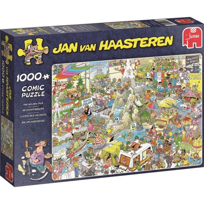 Jan van Haasteren - Feria de vacaciones Puzzle 1000 piezas